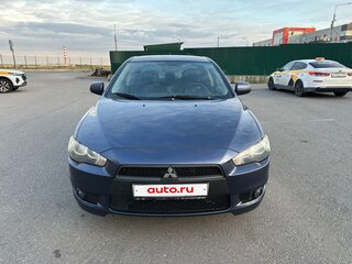2008 Mitsubishi Lancer X, синий, 770000 рублей, вид 2