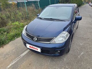 2012 Nissan Tiida I Рестайлинг, синий, 570000 рублей, вид 3