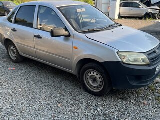 2013 Lada (ВАЗ) Granta I, серебристый, 280000 рублей, вид 2