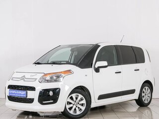 2013 Citroen C3 Picasso I Рестайлинг, белый, 899000 рублей, вид 3
