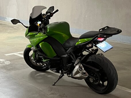 2014 Kawasaki Ninja 1000, зелёный, 760000 рублей, вид 4