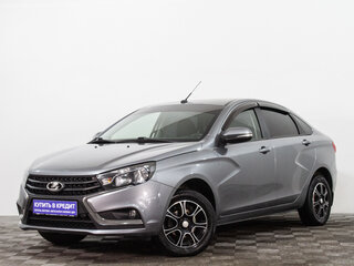 2019 Lada (ВАЗ) Vesta I, серый, 889000 рублей, вид 3