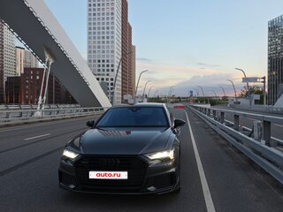 2019 Audi A6 55 TFSI V (C8), серый, 4900000 рублей, вид 1