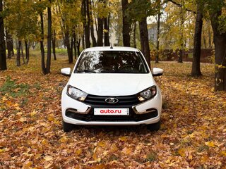 2019 Lada (ВАЗ) Granta I Рестайлинг, белый, 399000 рублей, вид 3