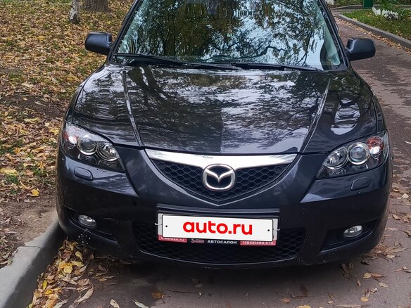 2007 Mazda 3 I (BK) Рестайлинг, чёрный, 500000 рублей - вид 1