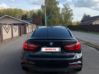 2017 BMW X6 M50d II (F16), чёрный, 2500000 рублей, вид 5