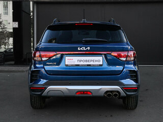 2021 Kia Rio X IV Рестайлинг, синий, 1590000 рублей, вид 5