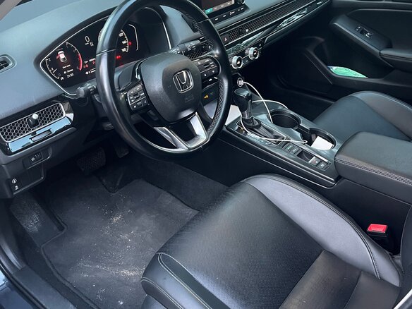 2022 Honda Civic XI, серый - вид 4