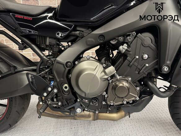 2022 Yamaha XSR900, чёрный - вид 15