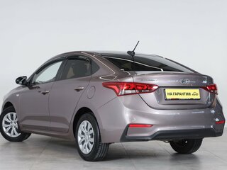 2019 Hyundai Solaris II, коричневый, 1499000 рублей, вид 4