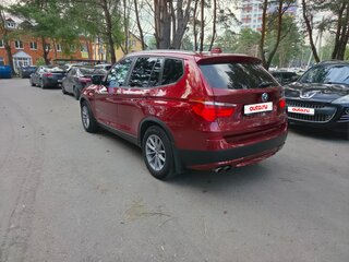 2013 BMW X3 30d xDrive II (F25), красный, 1950000 рублей, вид 5