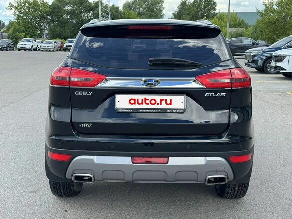 2018 Geely Atlas I, чёрный - вид 4