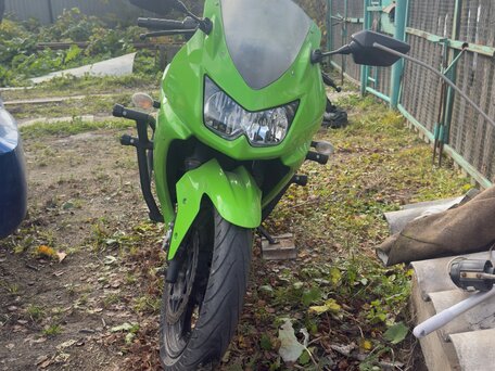 2008 Kawasaki Ninja 250R, зелёный, 300000 рублей, вид 1