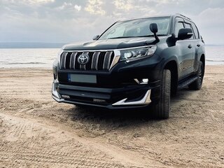 2019 Toyota Land Cruiser Prado 150 Series Рестайлинг 2, чёрный, 4850000 рублей, вид 1