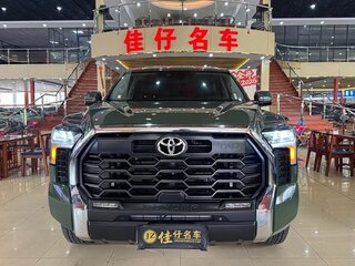 2023 Toyota Tundra CrewMax III, зелёный, 10500000 рублей, вид 2