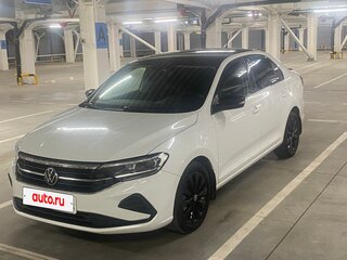 2021 Volkswagen Polo VI, белый, 1850000 рублей, вид 1