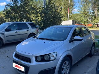 2012 Chevrolet Aveo II, серебристый, 730000 рублей, вид 1
