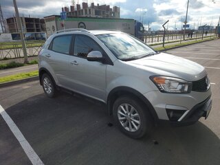 2013 SsangYong Actyon II Рестайлинг, серебристый, 1200000 рублей, вид 4