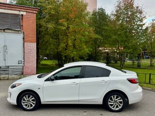 2013 Mazda 3 II (BL) Рестайлинг, белый, 930000 рублей, вид 3