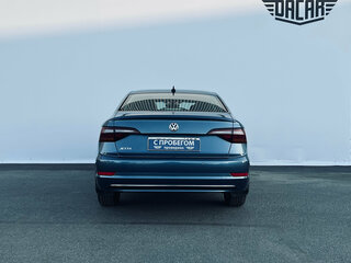 2019 Volkswagen Jetta VII, синий, 1690000 рублей, вид 4