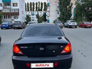 2007 Kia Spectra I Рестайлинг 2, чёрный, 230000 рублей, вид 5