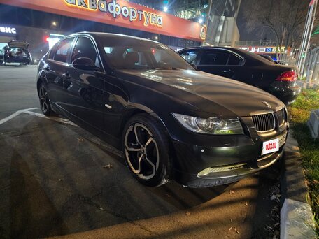 2005 BMW 3 серии 325i V (E90/E91/E92/E93), чёрный, 1400000 рублей, вид 1