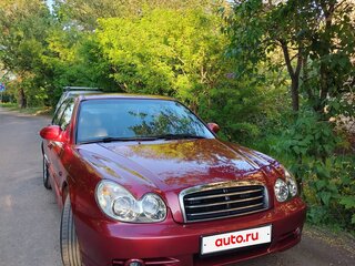2005 Hyundai Sonata ТагАЗ IV (EF) Рестайлинг, красный, 480000 рублей, вид 3