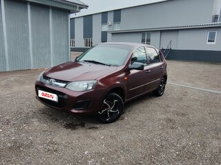 2013 Lada (ВАЗ) Kalina II, пурпурный, 380000 рублей, вид 2