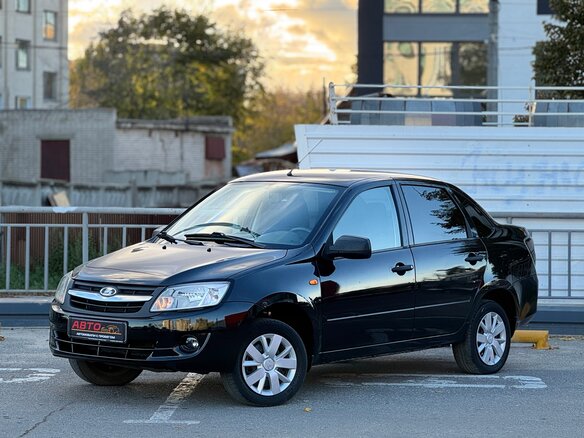 2014 Lada (ВАЗ) Granta I, чёрный - вид 23