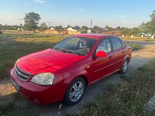 2007 Chevrolet Lacetti I, красный, 350000 рублей, вид 1