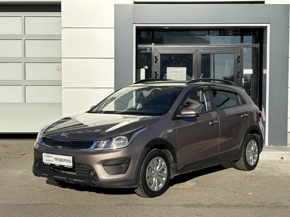 2018 Kia Rio X-Line IV, коричневый, 1149000 рублей