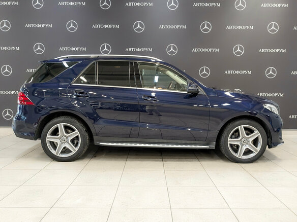 2017 Mercedes-Benz GLE 350 d I (W166), синий, 4390000 рублей - вид 4