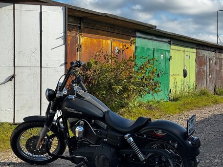 2006 Harley-Davidson Street Bob, чёрный, 690000 рублей, вид 2