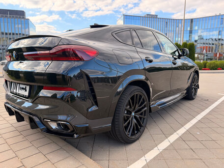 2020 BMW X6 40d III (G06), чёрный, 6982221 рублей, вид 5