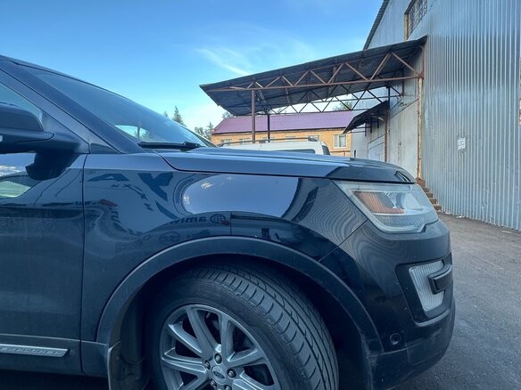 2017 Ford Explorer V Рестайлинг 2, чёрный, 2590000 рублей - вид 13