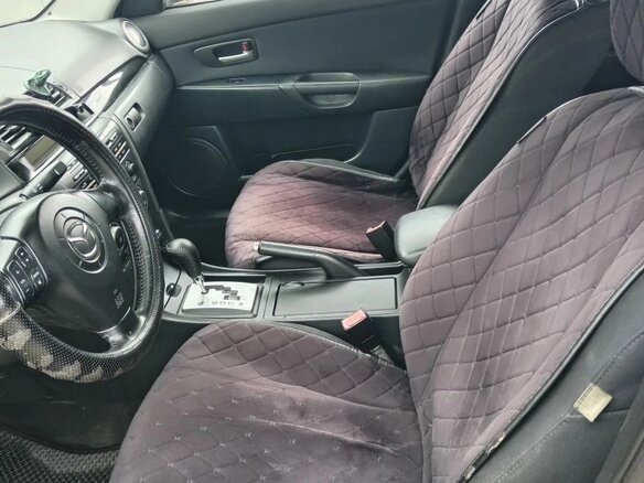2004 Mazda 3 I (BK), синий, 450000 рублей - вид 4
