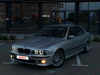 1996 BMW 5 серии 528i IV (E39), серебристый, 590000 рублей, вид 1