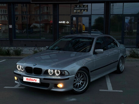 1996 BMW 5 серии 528i IV (E39), серебристый, 590000 рублей, вид 1