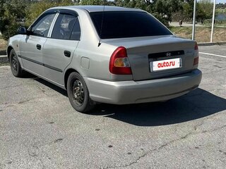 2007 Hyundai Accent ТагАЗ II, бежевый, 450000 рублей, вид 4