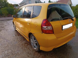2008 Honda Jazz I Рестайлинг, жёлтый, 540000 рублей, вид 1