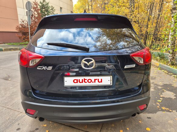 2015 Mazda CX-5 I Рестайлинг, синий, 2200000 рублей - вид 7