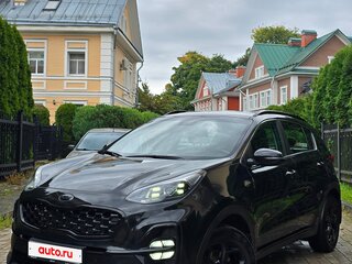 2021 Kia Sportage IV Рестайлинг, чёрный, 2647000 рублей, вид 2