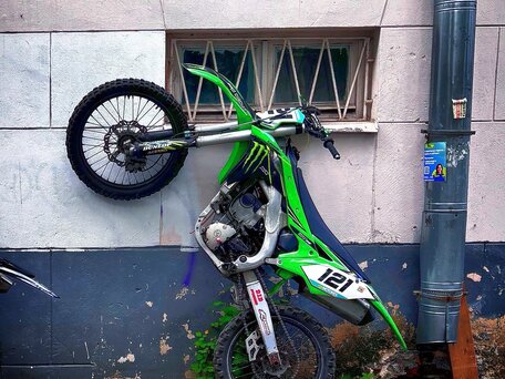 2018 Kawasaki KX 250, зелёный, 350000 рублей, вид 4