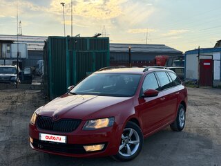 2015 Skoda Octavia III (A7), красный, 790000 рублей, вид 1