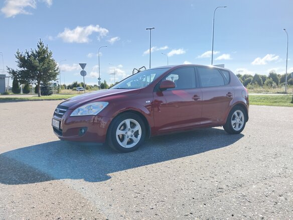 2008 Kia Ceed I, пурпурный, 570000 рублей - вид 6