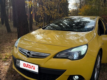 2014 Opel Astra GTC J Рестайлинг, жёлтый, 1250000 рублей, вид 5