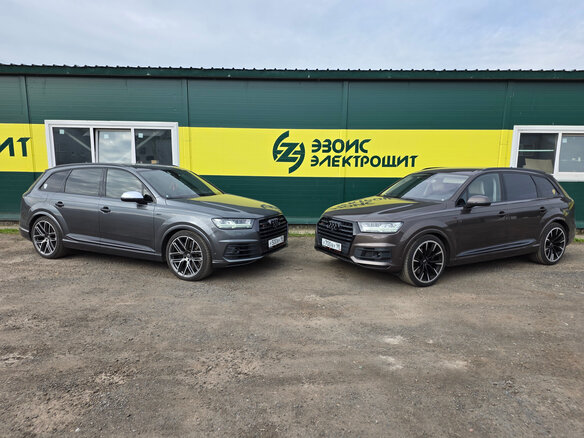 2016 Audi SQ7 I (4M), серый, 8050000 рублей - вид 8