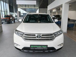 2012 Toyota Highlander II (XU40) Рестайлинг, белый, 1319000 рублей, вид 2