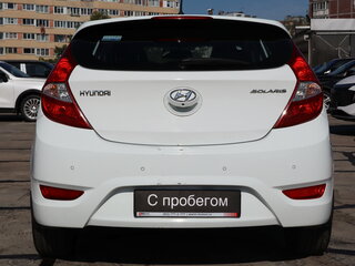 2014 Hyundai Solaris I, белый, 799000 рублей, вид 5