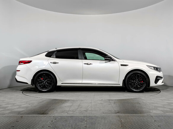 2018 Kia Optima IV Рестайлинг, белый, 1497800 рублей - вид 3